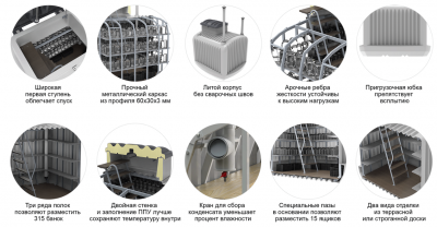 Погреб Rostok 8000 СТАНДАРТ в Шадринске