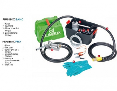 Piusi Box Basic комплект заправочный дизельного топлива солярки в Шадринске